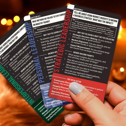 [DIGITAL] Interview Cards For Pharmacy Leaders