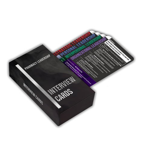 [DIGITAL] Interview Cards For Pharmacy Leaders