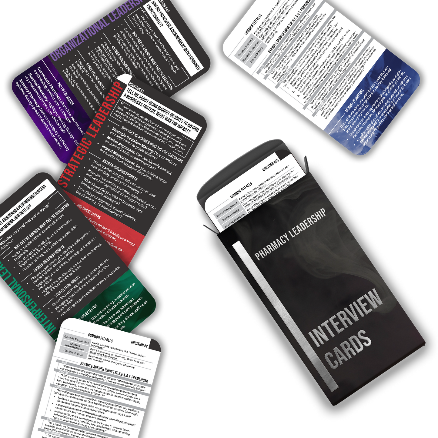 [DIGITAL] Interview Cards For Pharmacy Leaders