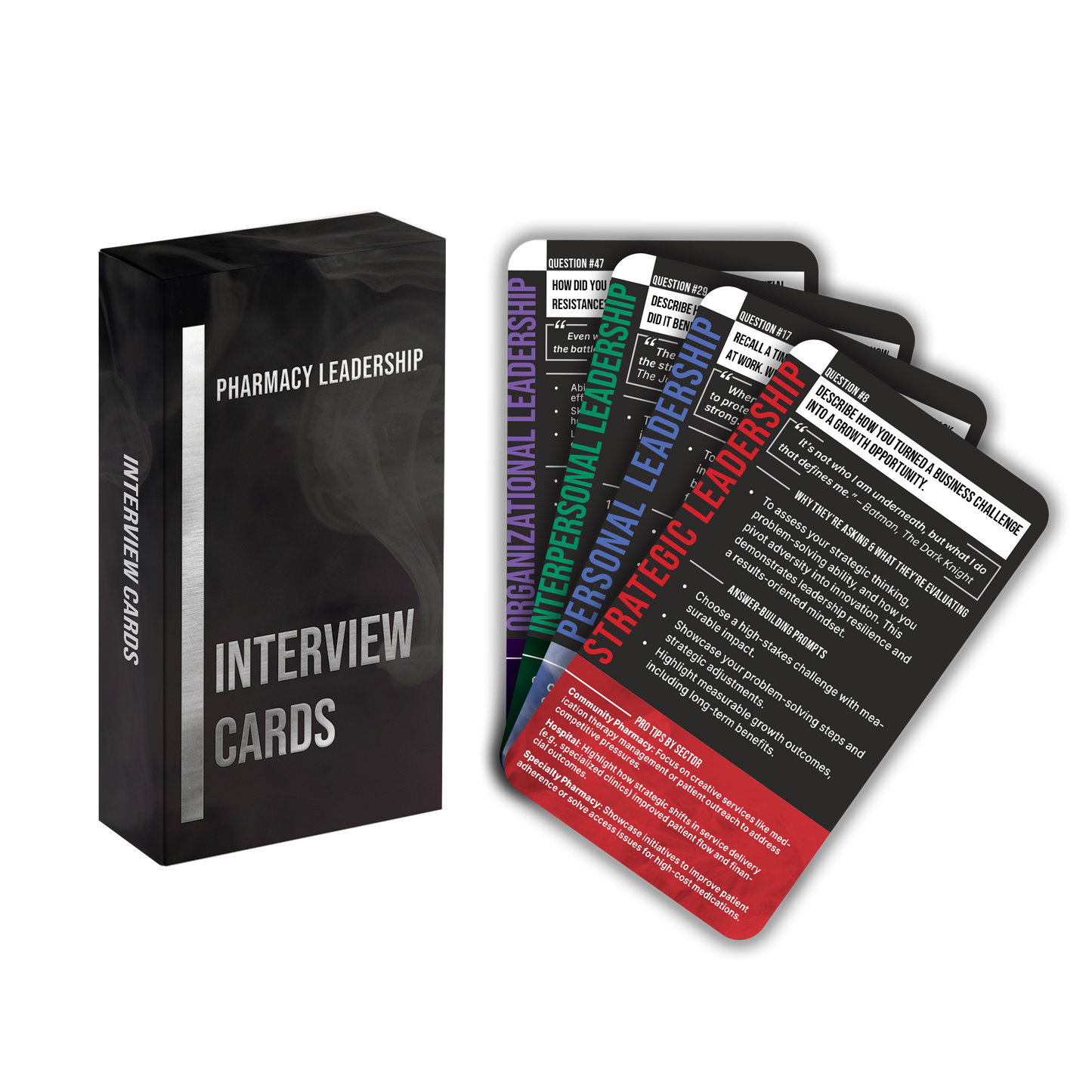 [DIGITAL] Interview Cards For Pharmacy Leaders