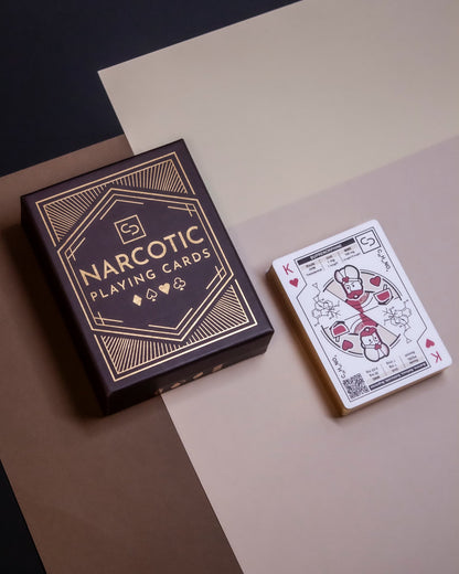 [PREORDER] Gold Lux Edition Narcotic Playing Cards